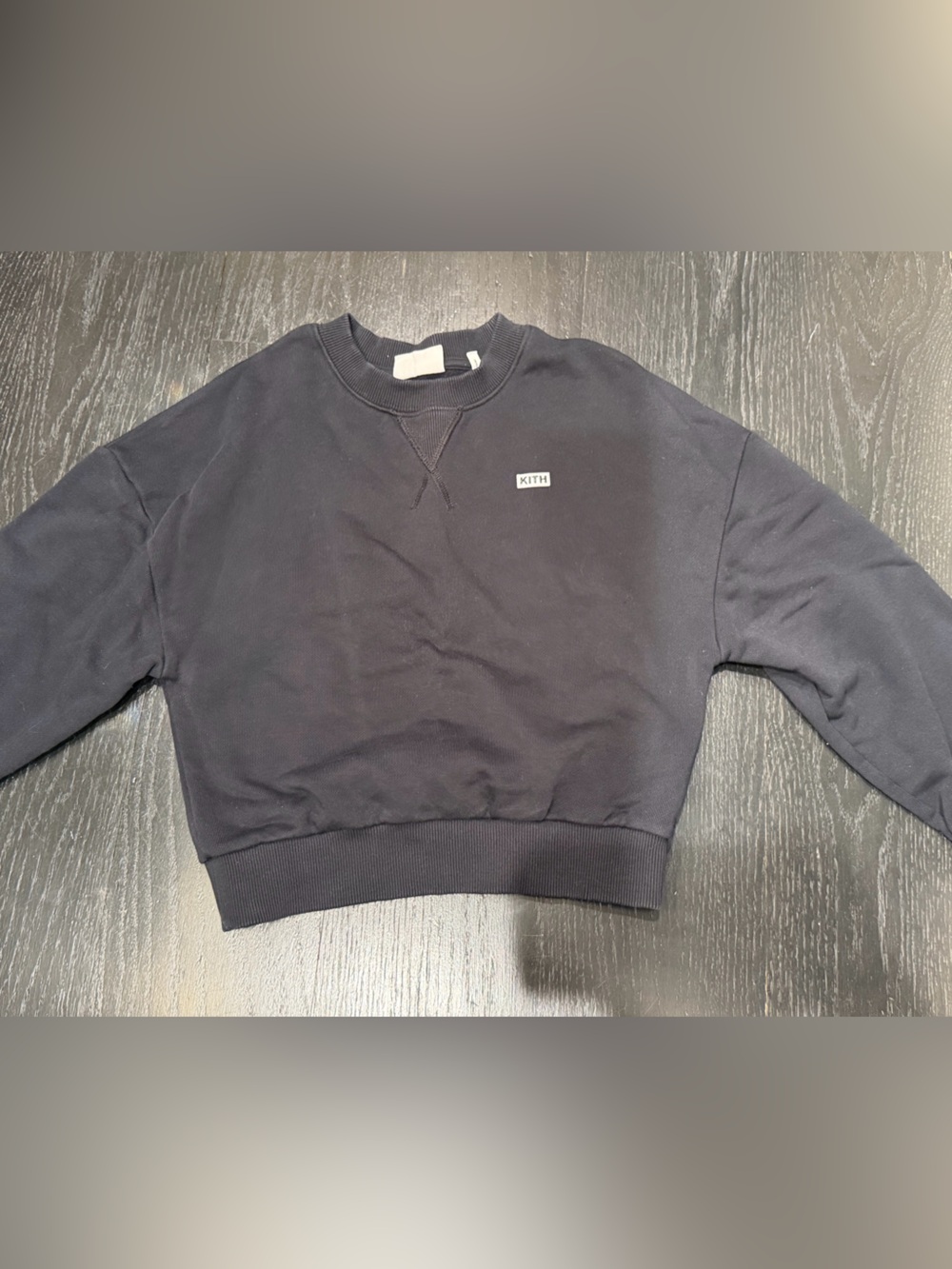Kith Men's Crewneck Sweatshirt in Navy Blue